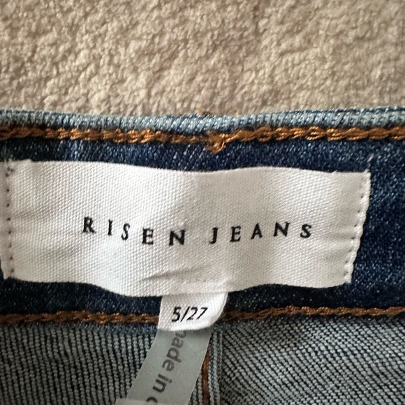 NWT Risen Straight Leg Jeans size 5 - Picture 8 of 11